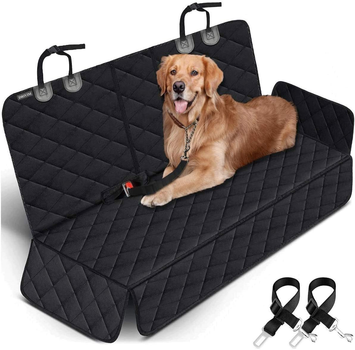 Dog Car Seat Covers Pet Seat Cover, Waterproof Nonslip Bench Rear Seat Cover Compatible 