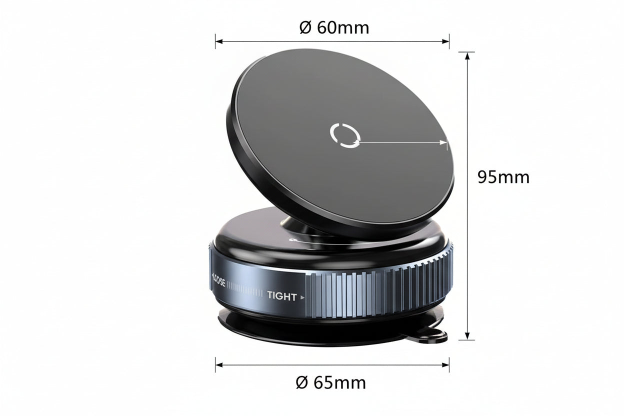 Magnetic Car Phone Mount – 360° Adjustable Dashboard Holder

Upgrade your driving experience with this premium magnetic car phone mount, designed to keep your phone secure, visible, and easily accessible while you drive. With a strong magnetic hold and adjustable viewing angle, it ensures your device stays stable even on bumpy roads.

Its sleek, compact design blends perfectly with your car’s interior while providing maximum functionality and convenience.

Key Features

🧲 Powerful Magnetic Hold
Equipped wi